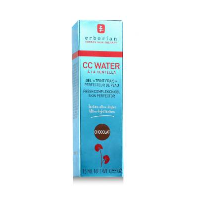 Erborian CC Water Fresh Complexion Gel Skin Perfector CC krém nőknek 15 ml Változat Chocolat