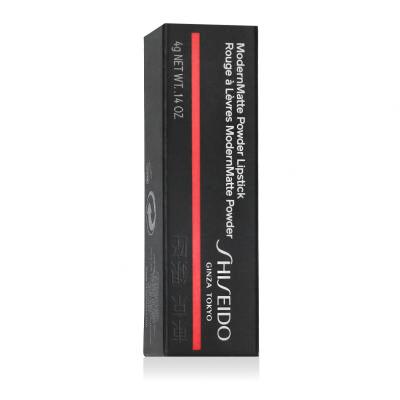 Shiseido ModernMatte Powder Lipstick Rúzs nőknek 4 g Változat 514 Hyper Red