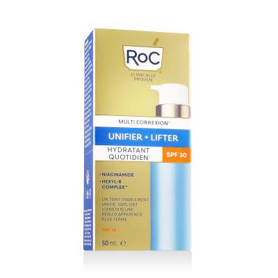 RoC Multi Correxion Even Tone + Lift Daily Moisturiser SPF30 Nappali arckrém nőknek 50 ml