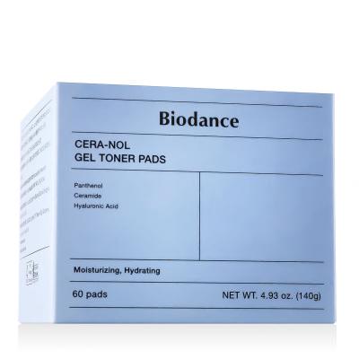 Biodance Cera-Nol Gel Toner Pads Sminkeltávolító nedves törlőkendők 60 db