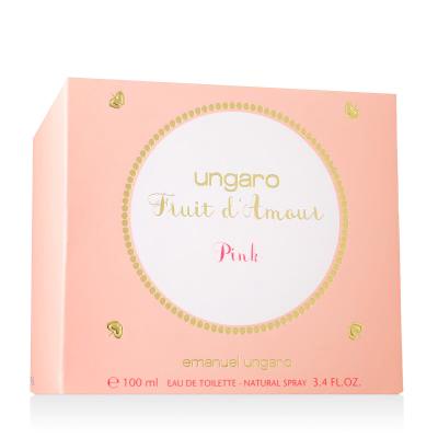 Emanuel Ungaro Fruit d'Amour Pink Eau de Toilette nőknek 100 ml