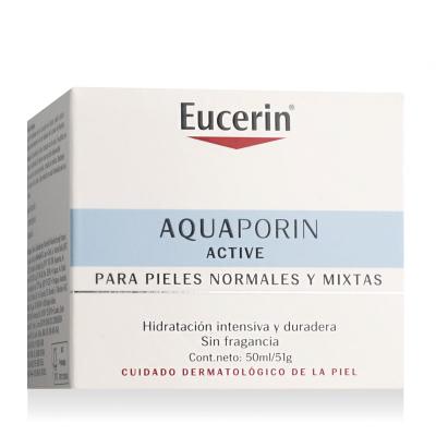 Eucerin AQUAporin Active Normal To Combination Skin Nappali arckrém nőknek 50 ml