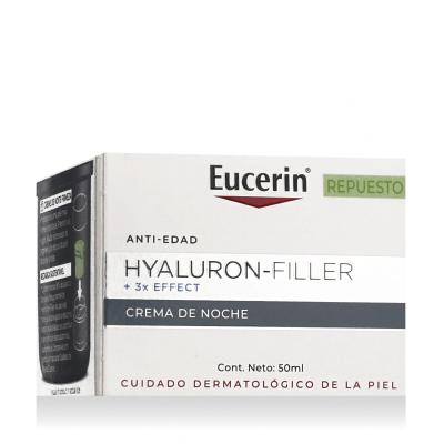 Eucerin Hyaluron-Filler + 3x Effect Night Cream Éjszakai arckrémek nőknek Refill 50 ml