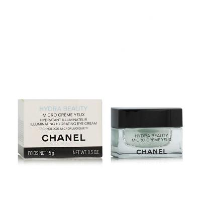 Chanel Hydra Beauty Illuminating Hydrating Eye Cream Szemkörnyékápoló krém nőknek 15 g
