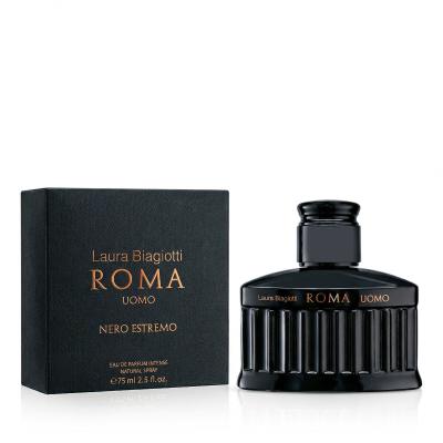 Laura Biagiotti Roma Uomo Nero Estremo Eau de Parfum férfiaknak 75 ml