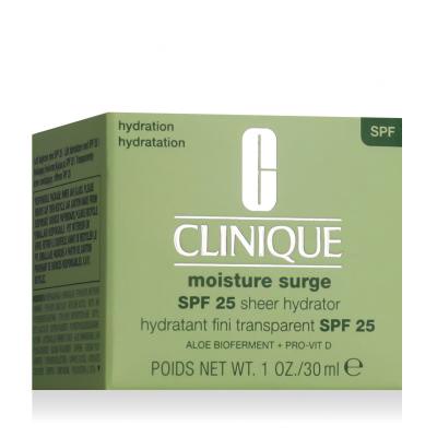 Clinique Moisture Surge Sheer Hydrator SPF25 Nappali arckrém nőknek 30 ml