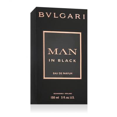 Bvlgari MAN In Black Eau de Parfum férfiaknak Utántölthető 150 ml