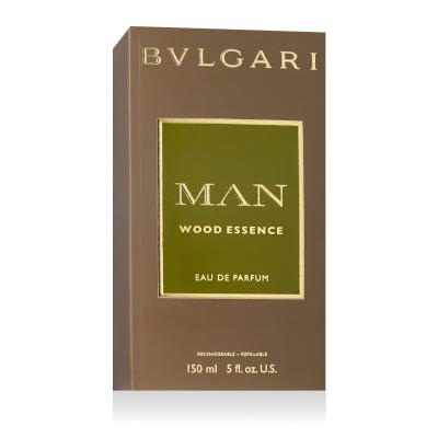 Bvlgari MAN Wood Essence Eau de Parfum férfiaknak Utántölthető 150 ml