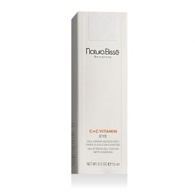 Natura Bissé C+C Vitamin Eye No-Stress Gel-Cream Szemkörnyékápoló krém nőknek 15 ml