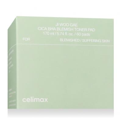 Celimax Ji Woo Gae Cica BHA Blemish Toner Pad Arcpermet 60 db