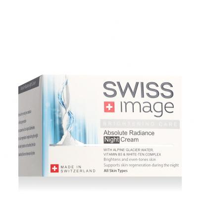 Swiss Image Brightening Care Absolute Radiance Night Cream Éjszakai arckrémek 50 ml