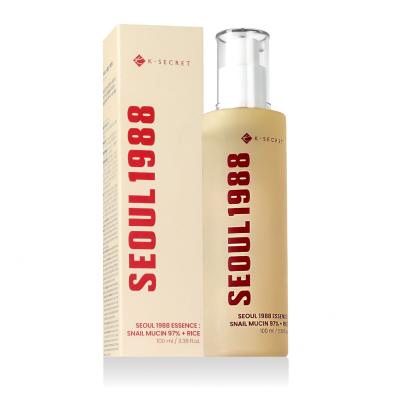 K-Secret Seoul 1988 Snail Mucin 97% + Rice Essence Arcesszencia 100 ml