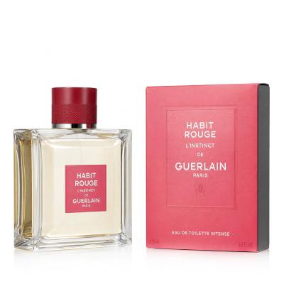 Guerlain Habit Rouge L'Instinct Eau de Toilette férfiaknak 100 ml