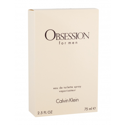 Calvin Klein Obsession For Men Eau de Toilette férfiaknak 75 ml