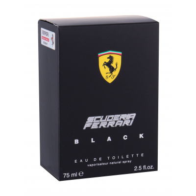 Ferrari Scuderia Ferrari Black Eau de Toilette férfiaknak 75 ml