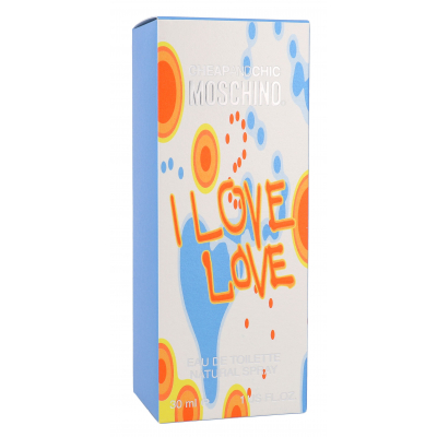 Moschino Cheap And Chic I Love Love Eau de Toilette nőknek 30 ml