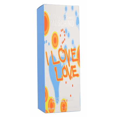 Moschino Cheap And Chic I Love Love Eau de Toilette nőknek 50 ml