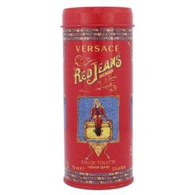 Versace Red Jeans Woman Eau de Toilette nőknek 75 ml
