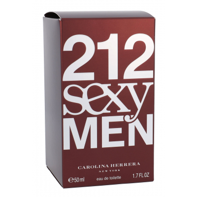 Carolina Herrera 212 Sexy Men Eau de Toilette férfiaknak 50 ml