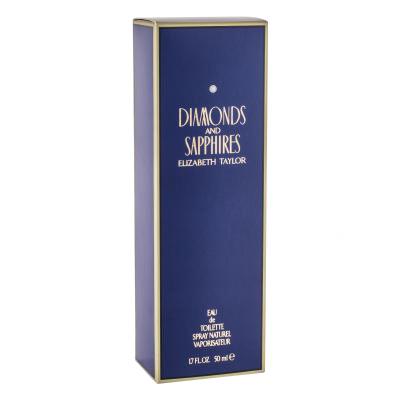 Elizabeth Taylor Diamonds and Saphires Eau de Toilette nőknek 50 ml