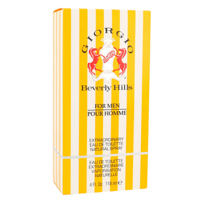 Giorgio Beverly Hills Giorgio For Men Eau de Toilette férfiaknak 118 ml