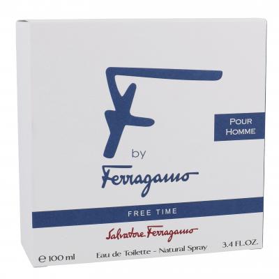 Ferragamo F by Ferragamo Free Time Eau de Toilette férfiaknak 100 ml