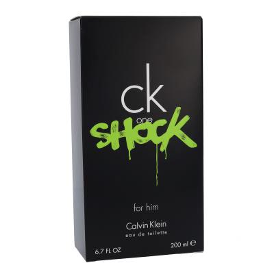 Calvin Klein CK One Shock For Him Eau de Toilette férfiaknak 200 ml