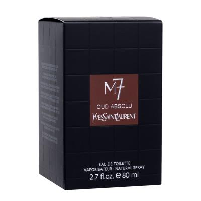 Yves Saint Laurent La Collection M7 Oud Absolu Eau de Toilette férfiaknak 80 ml