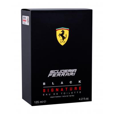 Ferrari Scuderia Ferrari Black Signature Eau de Toilette férfiaknak 125 ml