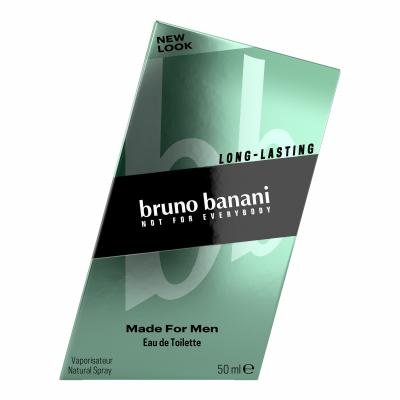 Bruno Banani Made For Men Eau de Toilette férfiaknak 50 ml