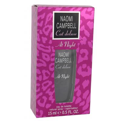 Naomi Campbell Cat Deluxe At Night Eau de Toilette nőknek 15 ml