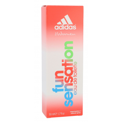 Adidas Fun Sensation For Women Eau de Toilette nőknek 50 ml