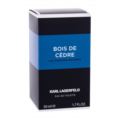 Karl Lagerfeld Les Parfums Matières Bois de Cedre Eau de Toilette férfiaknak 50 ml