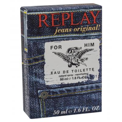 Replay Jeans Original! For Him Eau de Toilette férfiaknak 50 ml