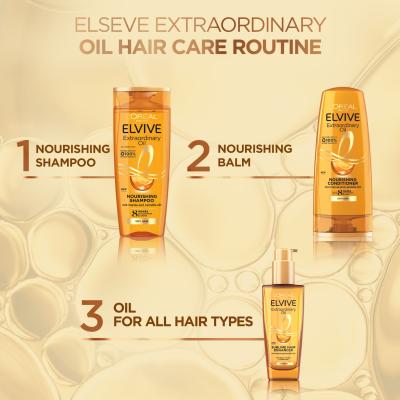 L&#039;Oréal Paris Elseve Extraordinary Oil Dry Hair Hajápoló olaj nőknek 100 ml