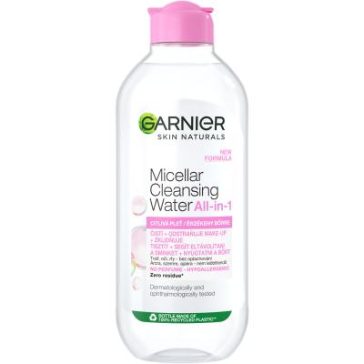 Garnier Skin Naturals Micellar Water All-In-1 Sensitive Micellás víz nőknek 400 ml
