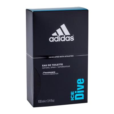Adidas Ice Dive Eau de Toilette férfiaknak 100 ml sérült doboz
