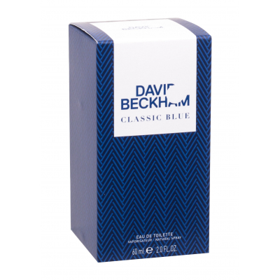 David Beckham Classic Blue Eau de Toilette férfiaknak 60 ml