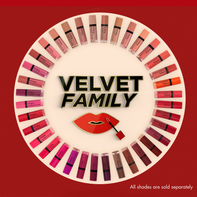 BOURJOIS Paris Rouge Edition Velvet Rúzs nőknek 7,7 ml Változat 06 Pink Pong