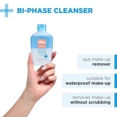 Mixa Optimal Tolerance Bi-phase Cleanser Sminklemosó szemre nőknek 125 ml