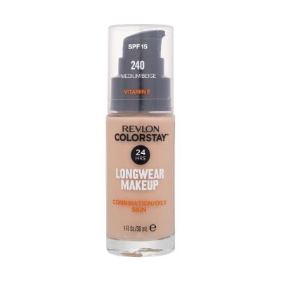 Revlon Colorstay Combination Oily Skin SPF15 Alapozó nőknek 30 ml Változat 240 Medium Beige