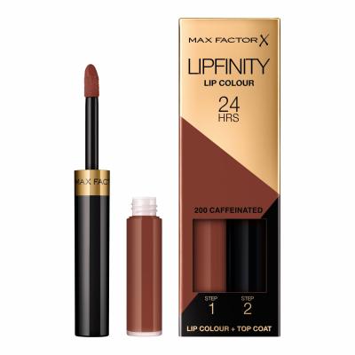 Max Factor Lipfinity 24HRS Lip Colour Rúzs nőknek 4,2 g Változat 200 Caffeinated