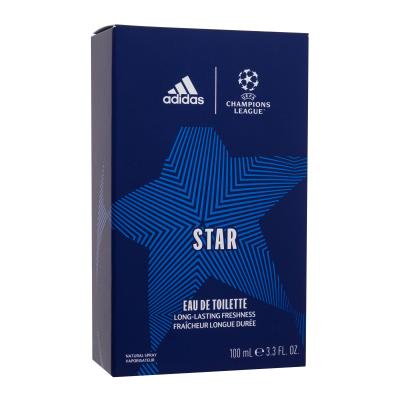 Adidas UEFA Champions League Star Eau de Toilette férfiaknak 100 ml