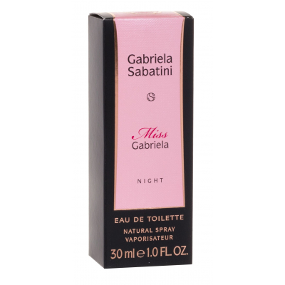 Gabriela Sabatini Miss Gabriela Night Eau de Toilette nőknek 30 ml