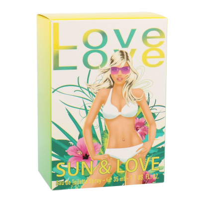Love Love Sun &amp; Love Eau de Toilette nőknek 35 ml
