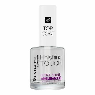 Rimmel London Finishing Touch Ultra Shine Top Coat Körömlakk nőknek 12 ml