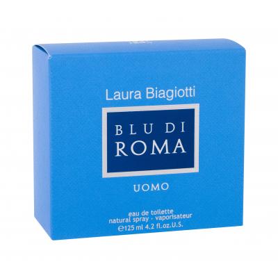 Laura Biagiotti Blu di Roma Uomo Eau de Toilette férfiaknak 125 ml