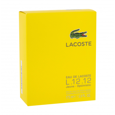 Lacoste Eau de Lacoste L.12.12 Jaune (Yellow) Eau de Toilette férfiaknak 175 ml