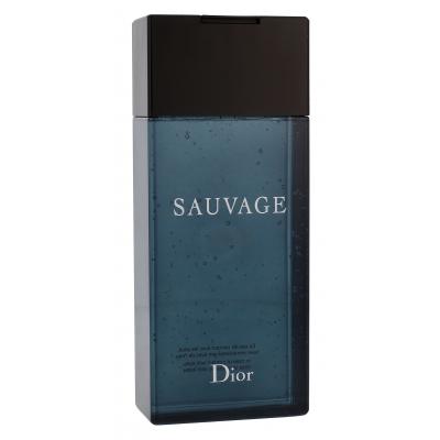 Christian Dior Sauvage Tusfürdő férfiaknak 200 ml