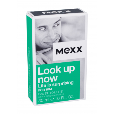 Mexx Look up Now Life Is Surprising For Him Eau de Toilette férfiaknak 30 ml
